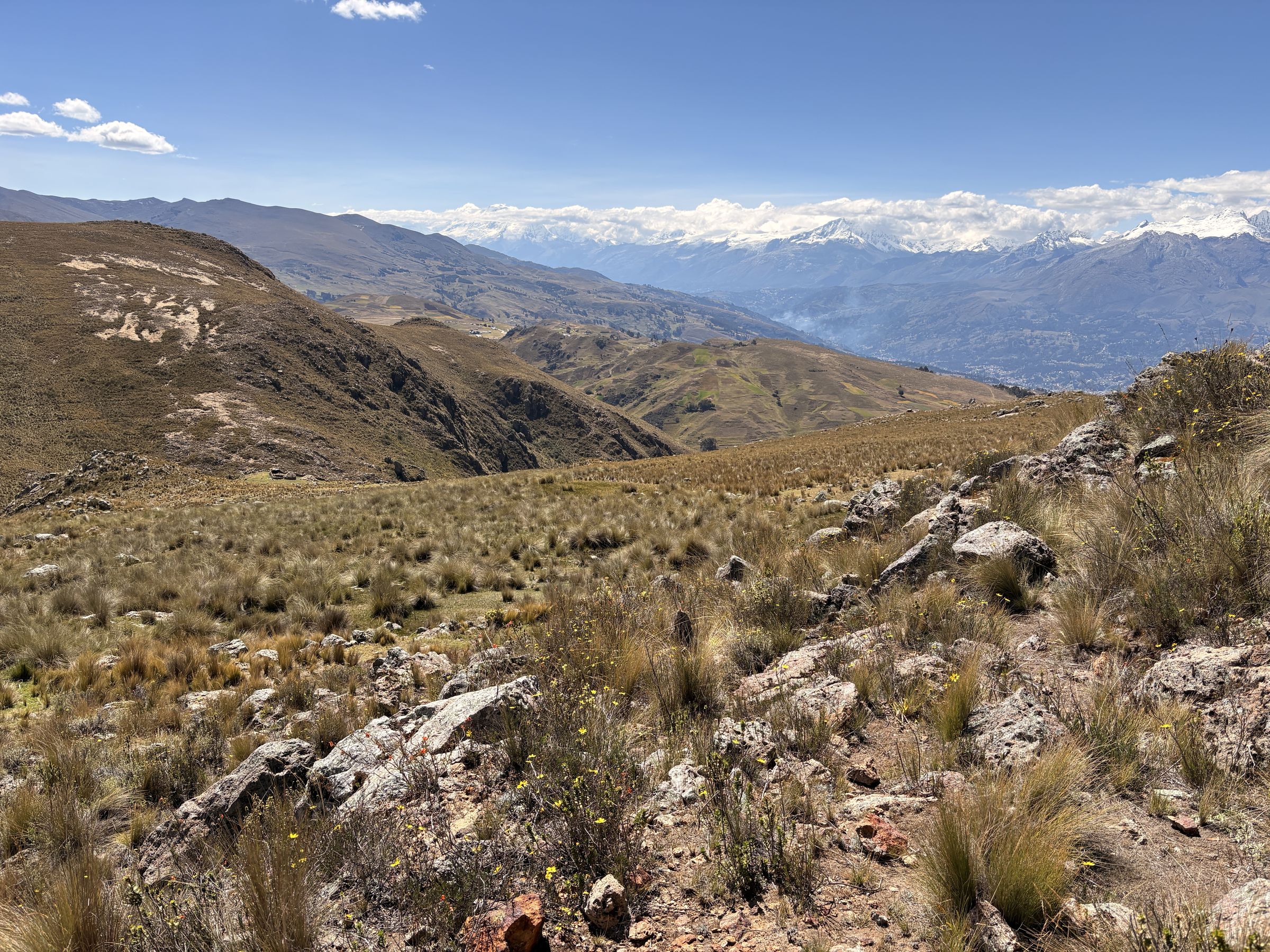 Alto Ruri project landscape in Ancash, Peru